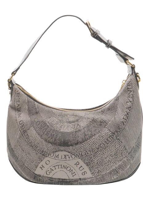 PLANETARIUM Geantă de umăr gri deschis monocrom/negru - Genți femei