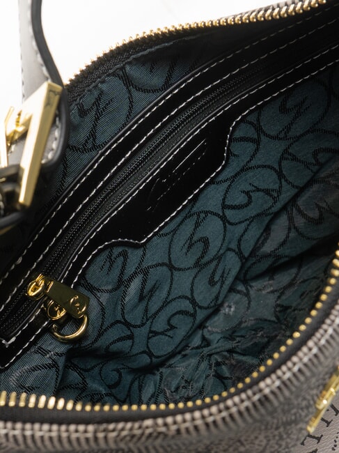 PLANETARIUM Geantă de umăr gri deschis monocrom/negru - Genți femei