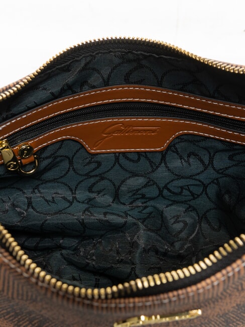 PLANETARIUM Geantă de umăr bronz monocrom - Genți femei