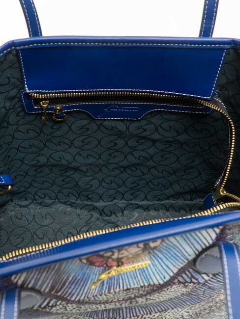 PLANETARIUM Geanta de cumparaturi medie acvamarin/bleumarin - Genți femei