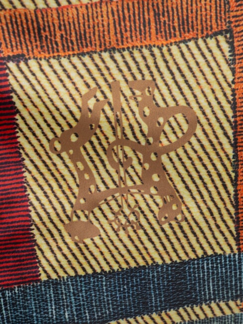 MAYA Geantă de umăr maxi carouri/negru - Genți femei