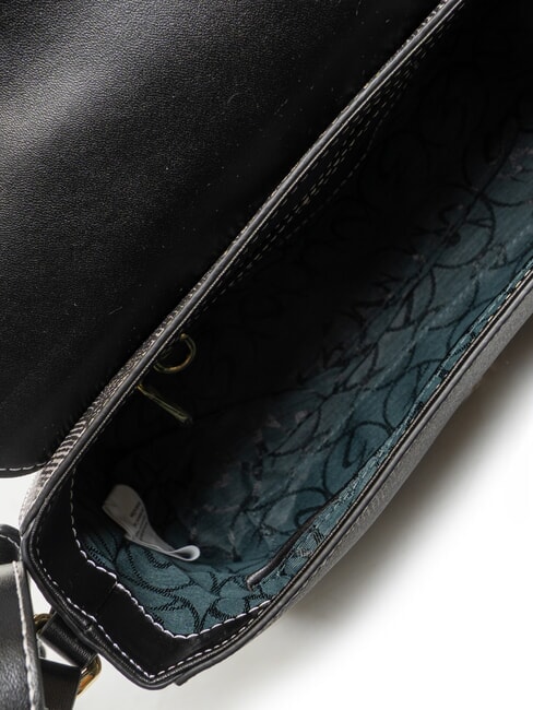 PLANETARIUM Geanta de umar cu clapa gri deschis monocrom/negru - Genți femei