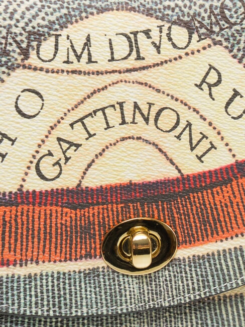 PLANETARIUM Geantă de umăr mini clasic/bej - Genți femei