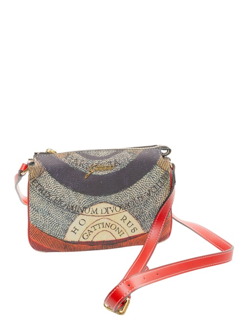 PLANETARIUM Geanta de umar mediu clasic/ coral - Genți femei