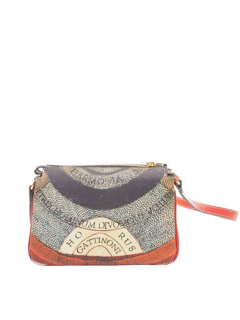 PLANETARIUM Geanta de umar mediu clasic/ coral - Genți femei