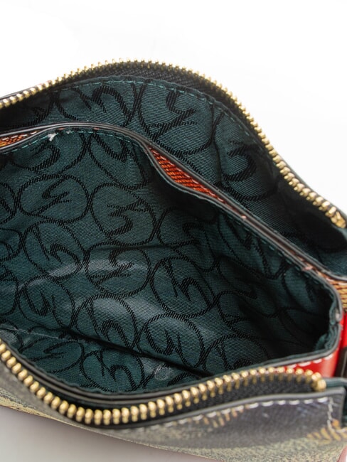 PLANETARIUM Geanta de umar mediu clasic/ coral - Genți femei