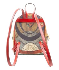 GATTINONI PLANETARIUM Rucsac mediu clasic/ coral - Genți femei - 2