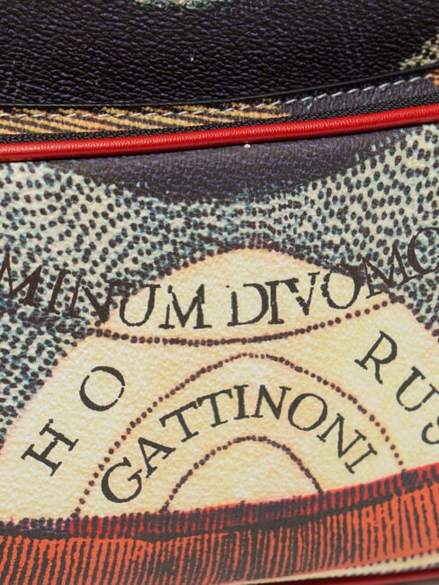 PLANETARIUM Rucsac mediu clasic/ coral - Genți femei