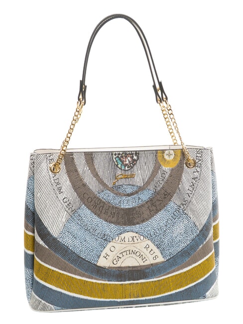 PLANETARIUM Geantă de umăr lună/alb - Genți femei