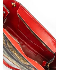 GATTINONI PLANETARIUM Geantă de umăr clasic/ coral - Genți femei - 5