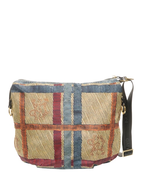 MAYA Geantă de umăr carouri/negru - Genți femei