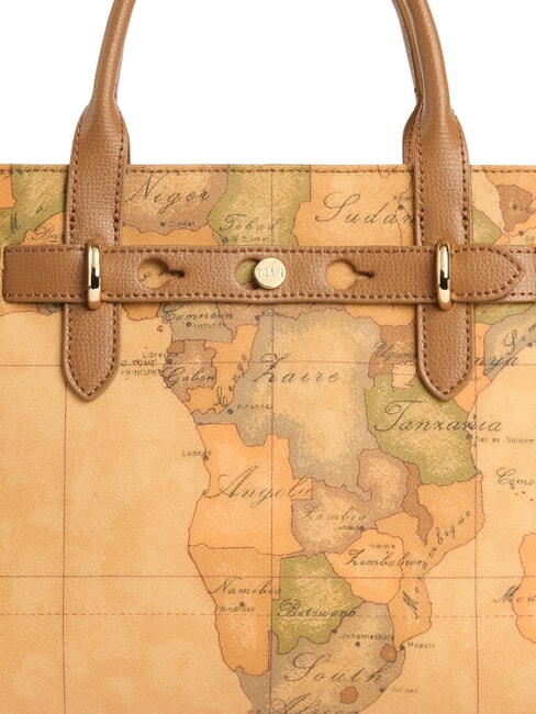 ESCAPE GEO Geantă de m&acirc;nă TUTUN - Genți femei