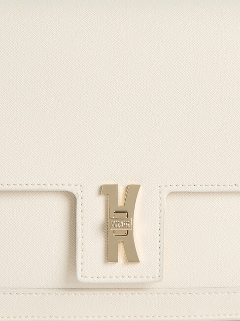 BAY LOCK BAG Geantă de umăr fildeş - Genți femei