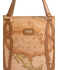 ALVIERO MARTINI PRIMA CLASSE SOFT PETALS Geantă de m&acirc;nă TUTUN - Genți femei - 3