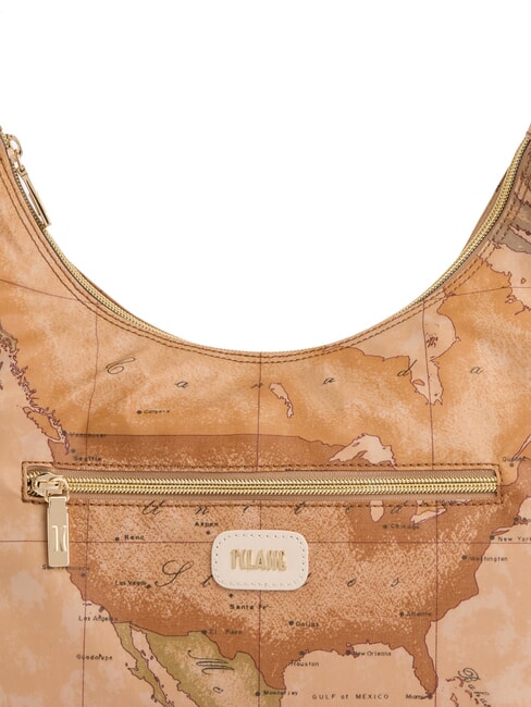 SOFT PETALS Geantă de umăr fildeş - Genți femei