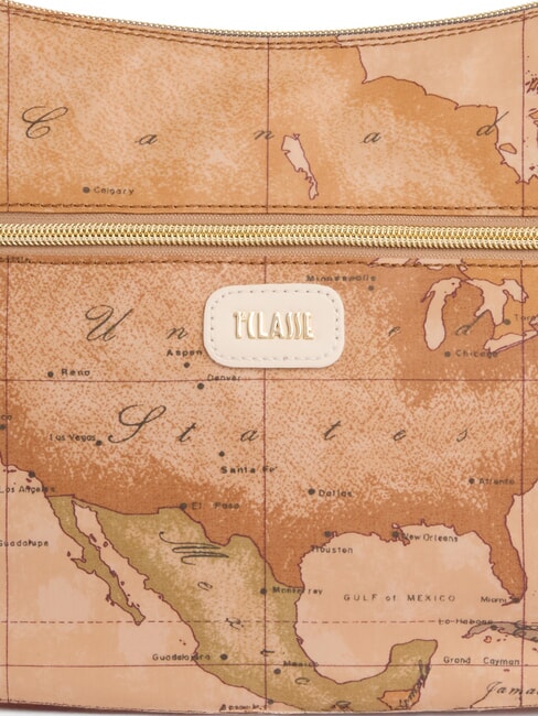 SOFT PETALS Geantă de umăr fildeş - Genți femei