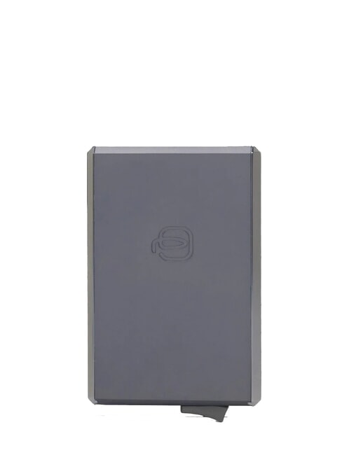 BLUE SQUARE Suport rigid pentru carduri piele4 - Portofele bărbați