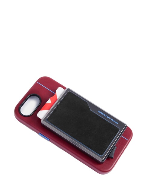 BLUE SQUARE Suport rigid pentru carduri negru - Portofele bărbați