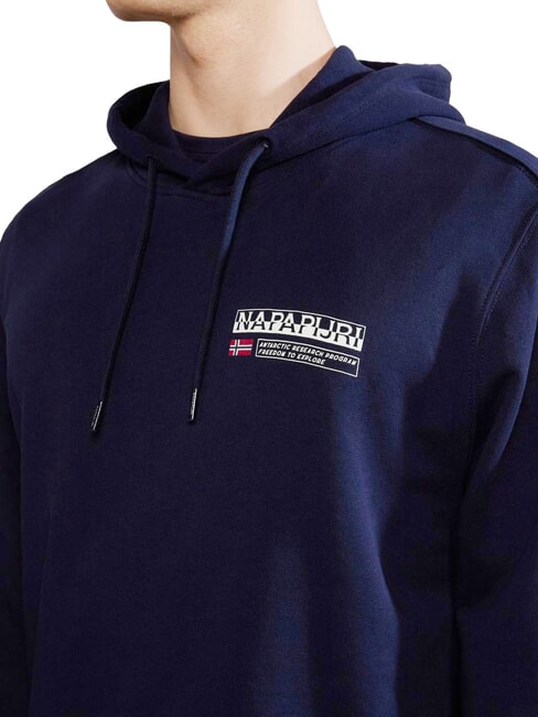 B-KASBA Hanorac cu gluga blu marine - hanorace
