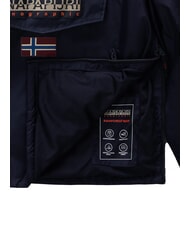 NAPAPIJRI RAINFOREST NEXT SUM Jachetă cu glugă blu marine - Geci de bărbați - 5