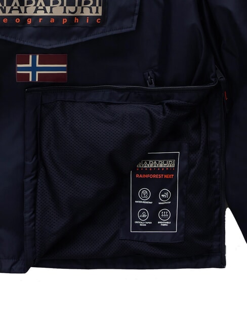 RAINFOREST NEXT SUM Jachetă cu glugă blu marine - Geci de bărbați