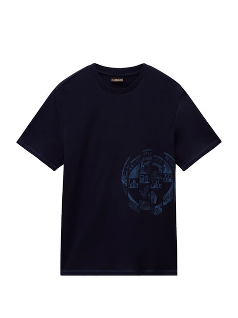 S-VANNI Tricou de bumbac blu marine - tricou