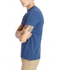 TIMBERLAND SS DUNRIVER CREW Tricou din bumbac denim &icirc;nchis la culoare - tricou - 3