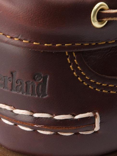 BOAT AMHERST Mocasin din piele maro - Pantofi femei