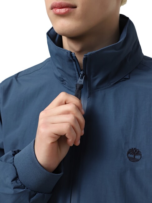 BOMBER Jachetă impermeabilă denim &icirc;nchis la culoare - Geci de bărbați