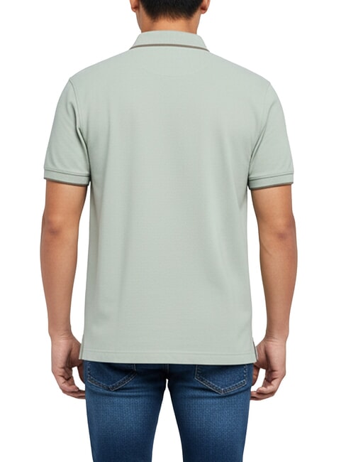 MILLERS RIVER Tricou polo din bumbac verde cameo - maiou Polo