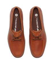 TIMBERLAND GRAFTON BAY Pantofi de navigație din piele portocaliu &icirc;nchis, fibră integrală - Pantofi bărbați - 4