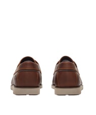 TIMBERLAND GRAFTON BAY Pantofi de navigație din piele maro mediu, fibră integrală - Pantofi bărbați - 3