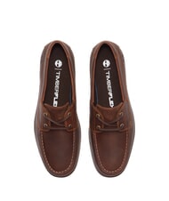 TIMBERLAND GRAFTON BAY Pantofi de navigație din piele maro mediu, fibră integrală - Pantofi bărbați - 4