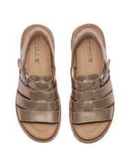 TIMBERLAND CLAIREMONT WAY Sandale din piele t&acirc;năr galben - Pantofi femei - 4