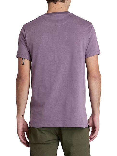 SS DUNRIVER CREW Tricou din bumbac violet vintage - tricou