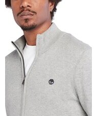 TIMBERLAND WILLIAMS RIVER Pulover cu fermoar erica gri mediu - Pulovere pentru bărbați - 3