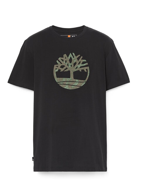 KENNEBEC RIVER Tricou de bumbac BLACK - tricou