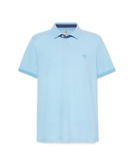 TIMBERLAND BABOOSIC Tricou polo din bumbac cabană albastră - maiou Polo - 3