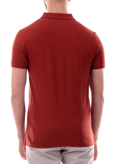 MILLERS RIVER Tricou polo cu m&acirc;necă scurtă henna arsă - maiou Polo