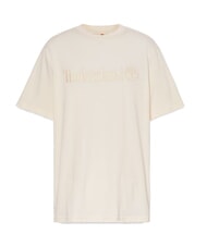 TIMBERLAND EMBROIDERY TONAL Tricou din bumbac fum alb - tricou - 4