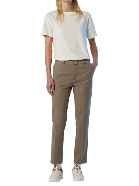 CORE Tricou de bumbac alb de iarnă - tricou