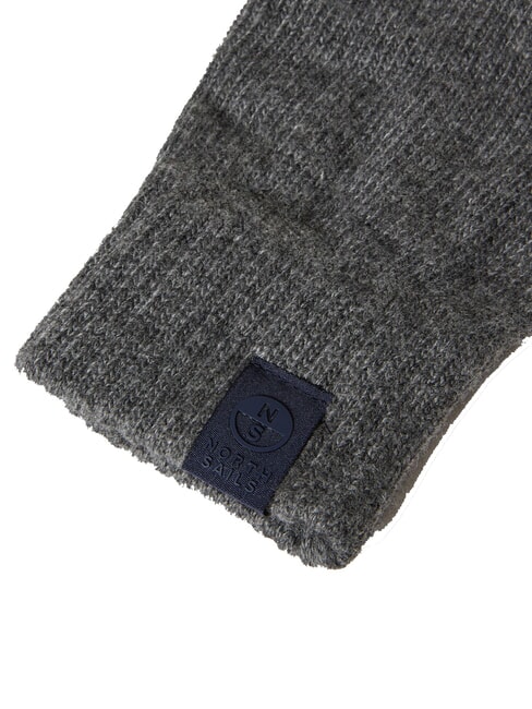 CORE Mănuși din material reciclat melange gri mediu - Mănuși