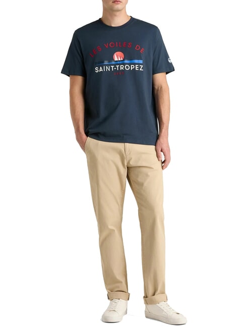 LVDST Tricou de bumbac albastru marin - tricou