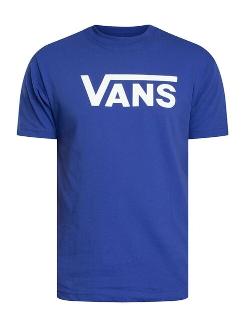 CLASSIC Tricou cu m&acirc;necă scurtă și imprimeu cu logo cobalt regal - tricou