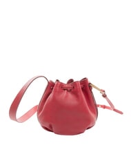 COCCINELLE MALORY  Mini găleată din piele sangrie - Genți femei - 4
