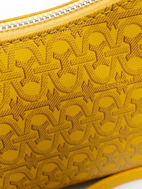 AURA COATED MONOGRAM Geantă de umăr mini mul.solea/solea - Genți femei