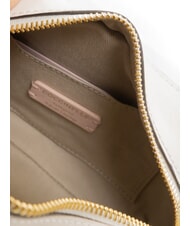 COCCINELLE MALETA CALF Geanta mini de umar, din piele alb - Genți femei - 5