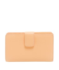 COCCINELLE METALLIC SOFT Portofel din piele texturata răsărit - Portofele femei - 3