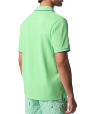 NORTH SAILS COLLAR STRIPED Tricou polo cu maneca scurta din bumbac verde de vară - maiou Polo - 4