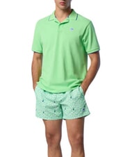 NORTH SAILS COLLAR STRIPED Tricou polo cu maneca scurta din bumbac verde de vară - maiou Polo - 6